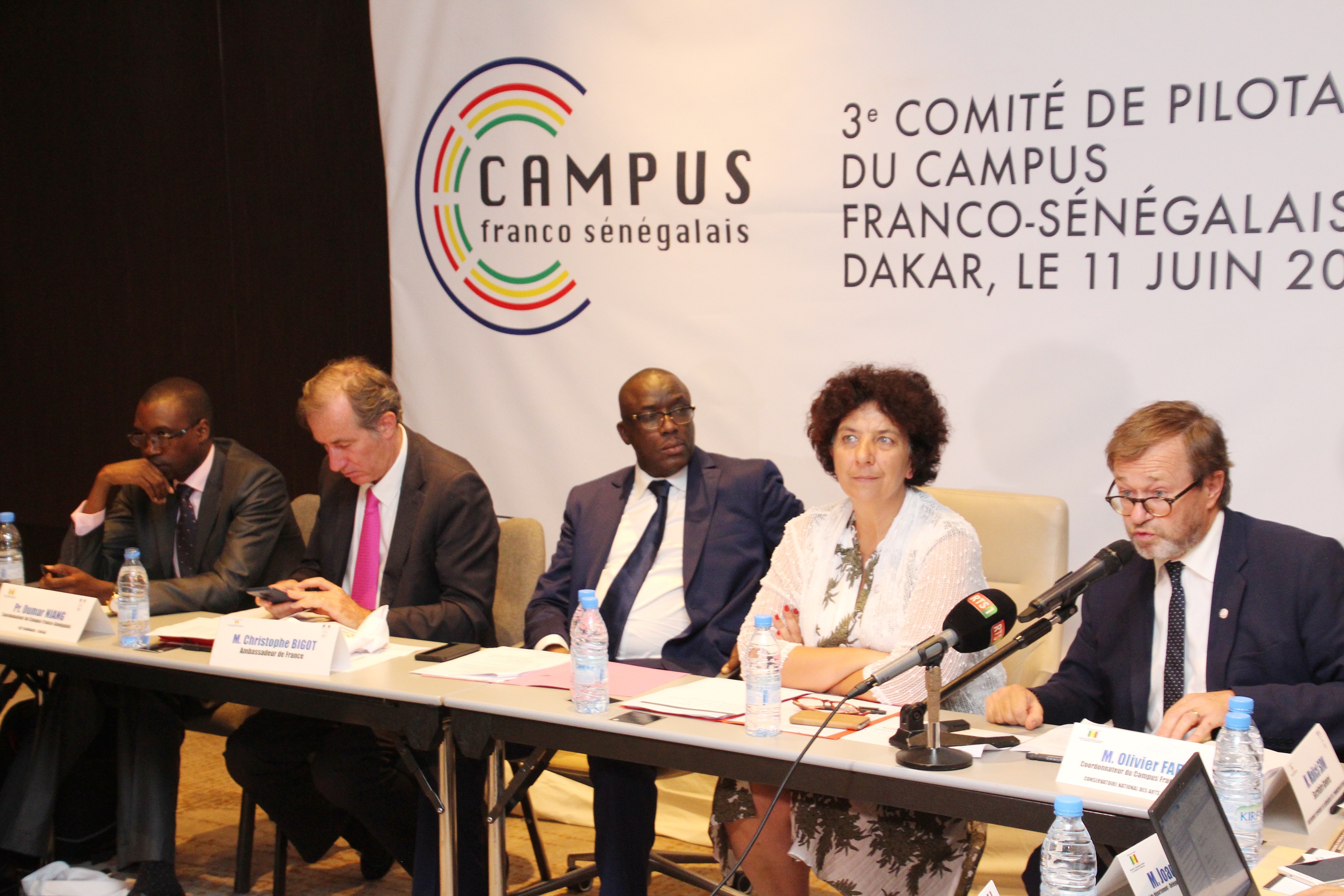 3e comité de pilotage Campus Franco-Sénégalais: lancement officiel  et communication au menu de la rencontre